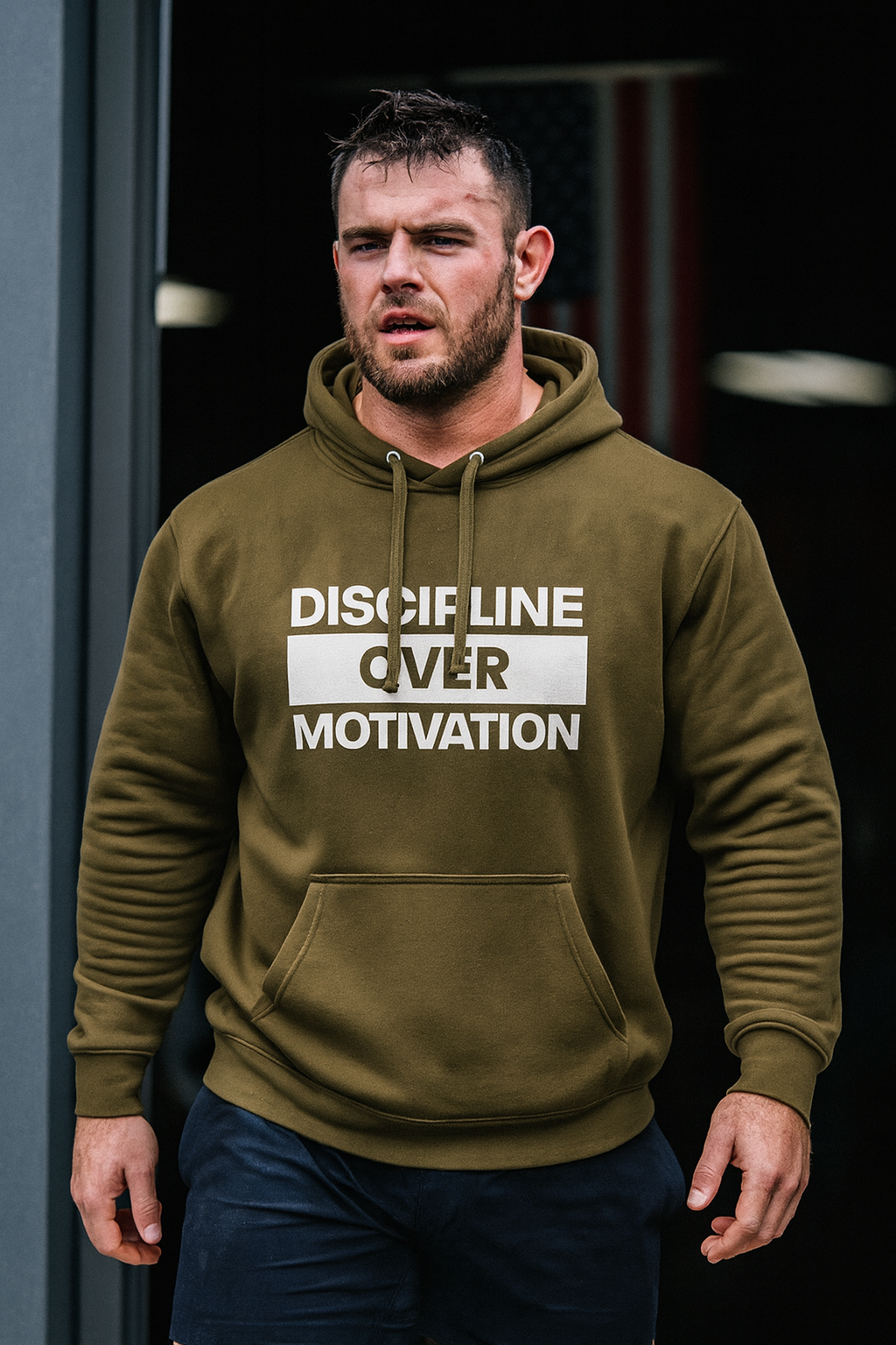 IRONFORM HOODIE - Discipline over Motivation